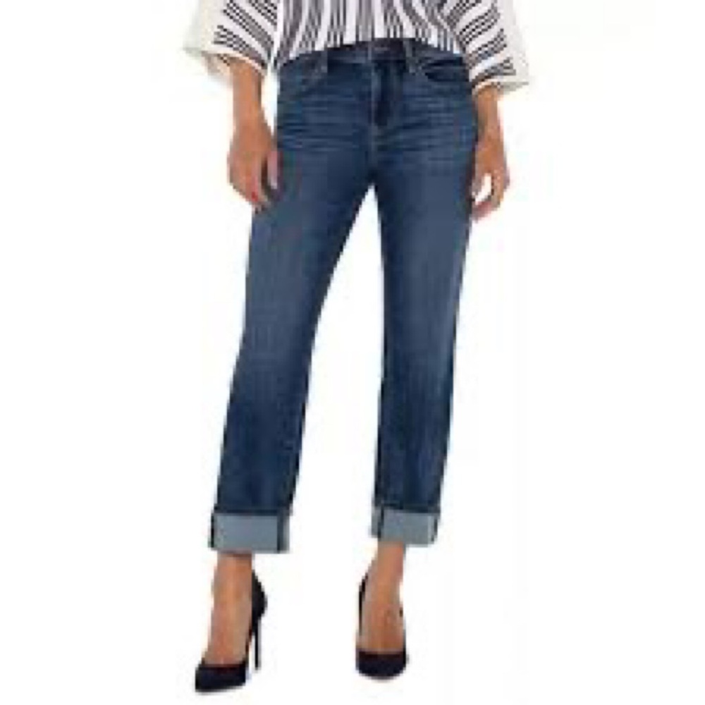 J. Crew Wonen’s Matchstick Ankle Cuffed Jeans, 28